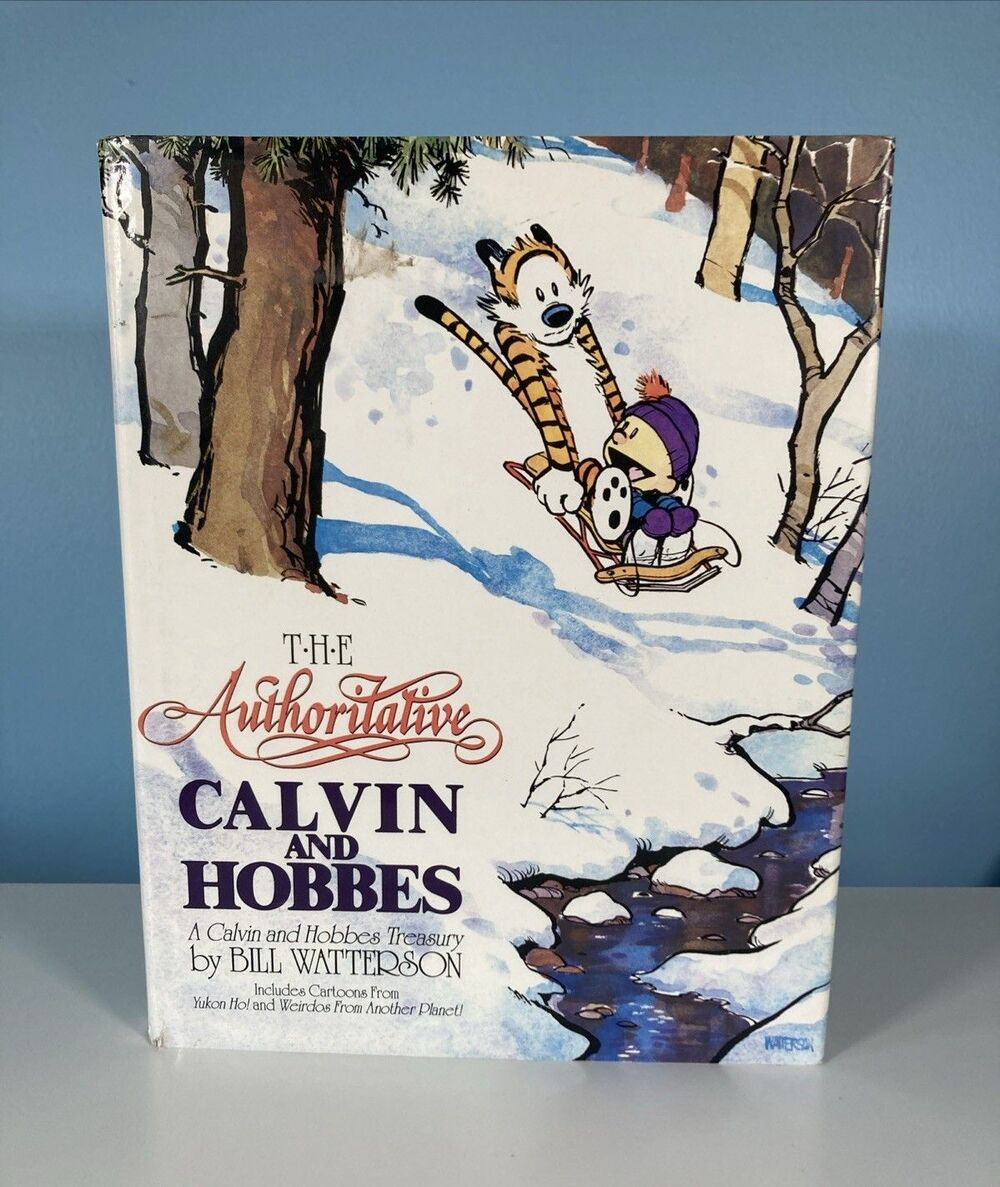 The Authoritative Calvin and Hobbes (A Treasury) • Vintage 1990 • Bill Watterson
